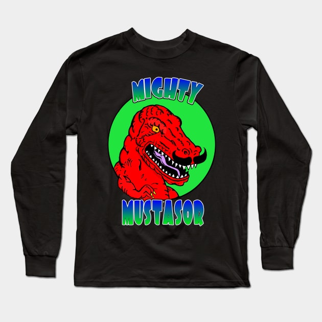 Mighty Mustasor Long Sleeve T-Shirt by Harley912